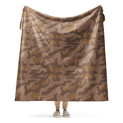 Splittermuster 1931 Autumn CAMO Sherpa Blanket - 60″×80″