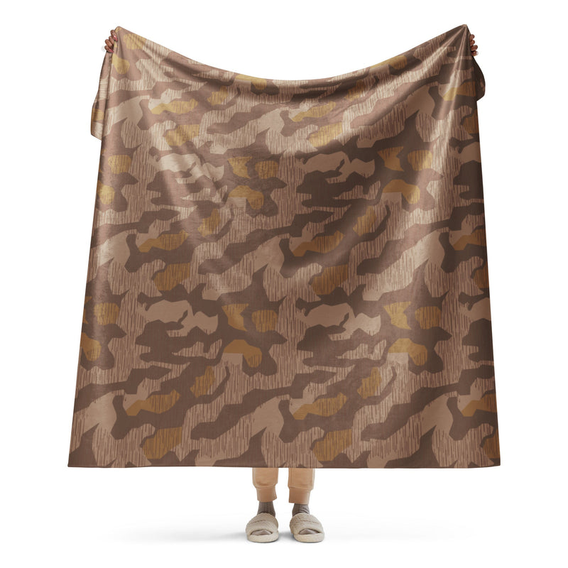 Splittermuster 1931 Autumn CAMO Sherpa Blanket - 60″×80″