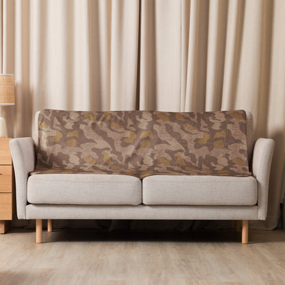 German Splittermuster 1931 Autumn CAMO Sherpa Blanket