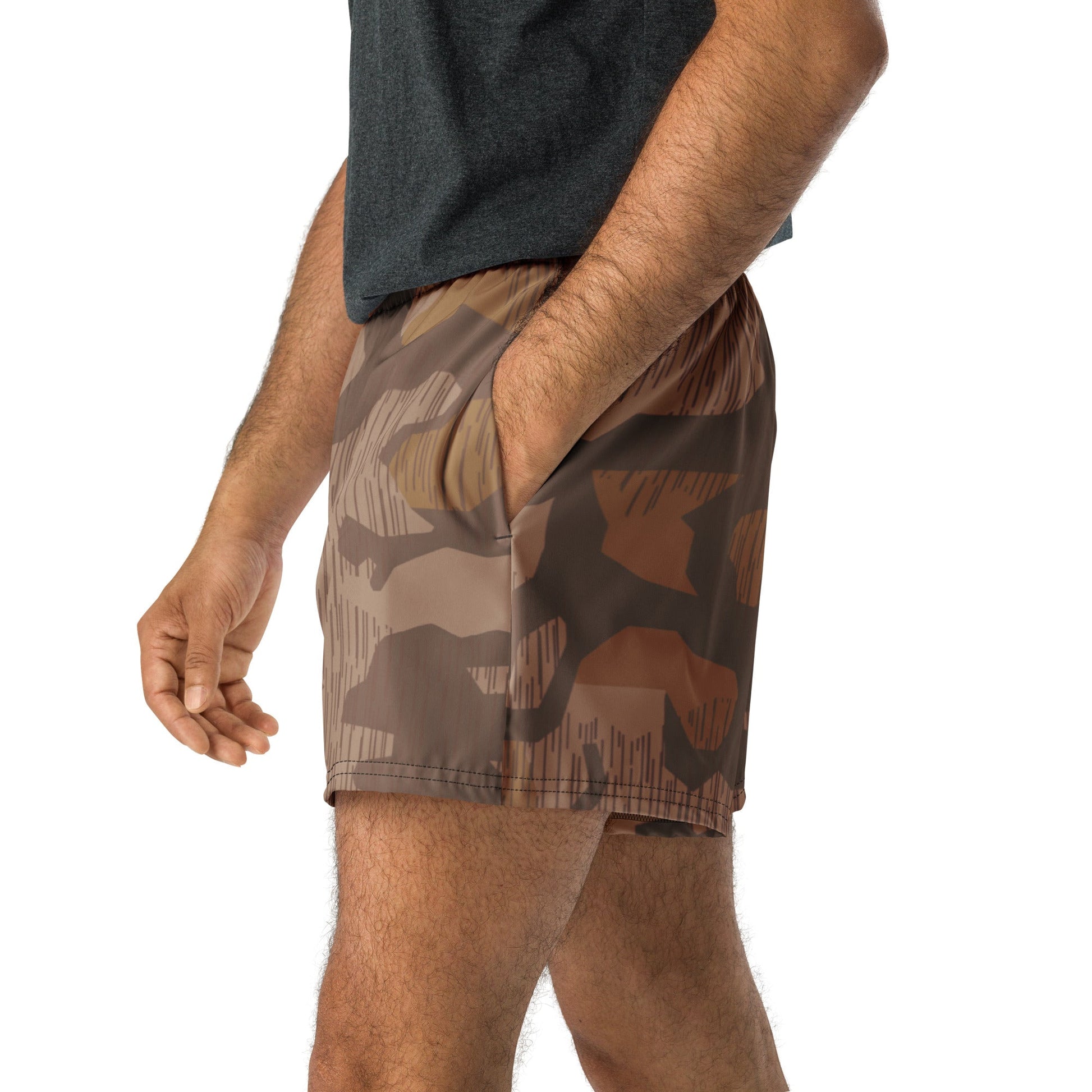 German Splittermuster 1931 Autumn CAMO Unisex Athletic Shorts - XS