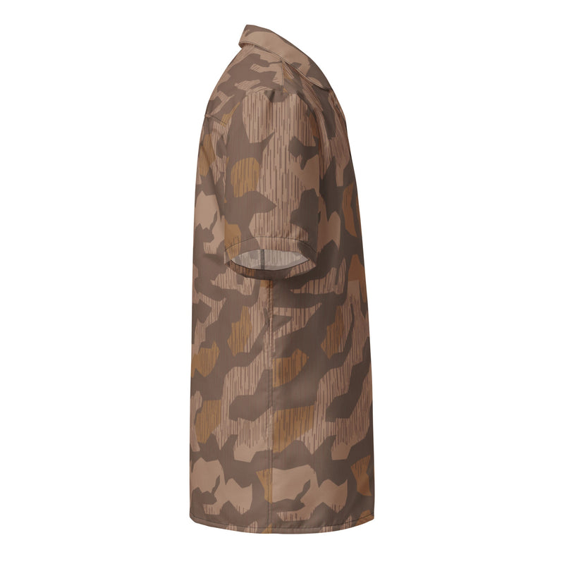 Splittermuster 1931 Autumn CAMO Unisex Short-Sleeve Button Shirt - Button-Up