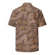Splittermuster 1931 Autumn CAMO Unisex Short-Sleeve Button Shirt - Button-Up