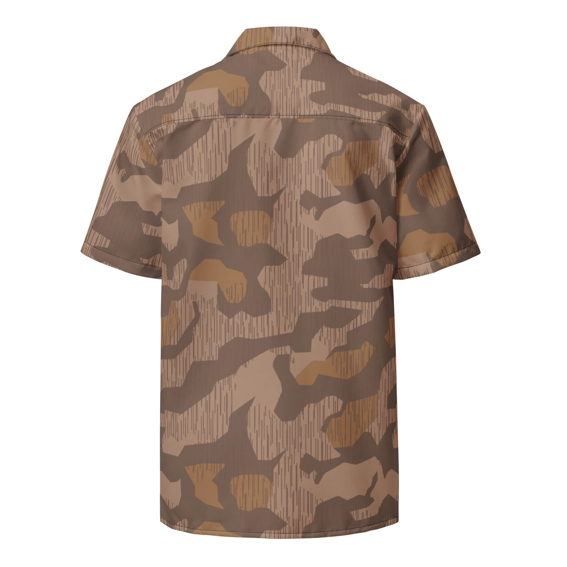 German Splittermuster 1931 Autumn CAMO Unisex button shirt - Button Shirts