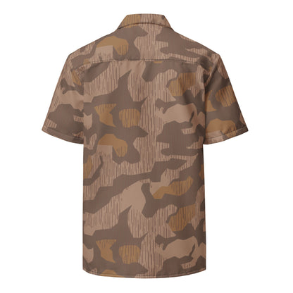 German Splittermuster 1931 Autumn CAMO Unisex button shirt - Button Shirts