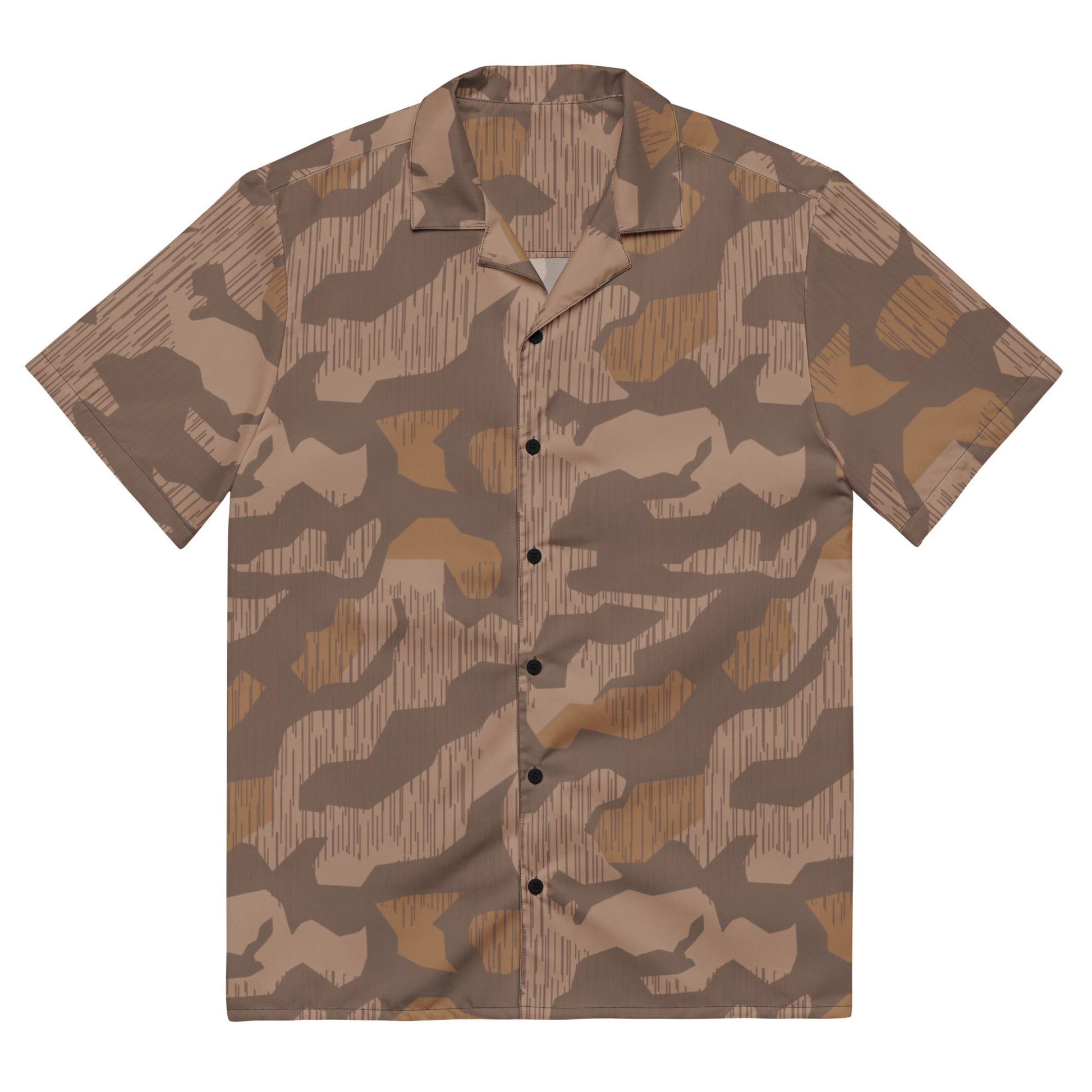 German Splittermuster 1931 Autumn CAMO Unisex button shirt - 2XS - Button Shirts