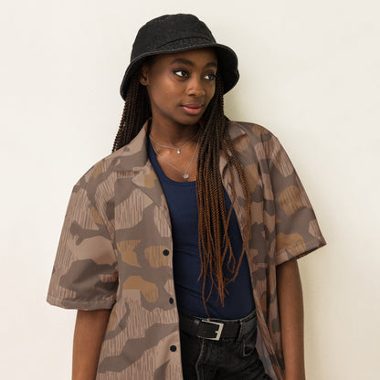 German Splittermuster 1931 Autumn CAMO Unisex button shirt - Button Shirts