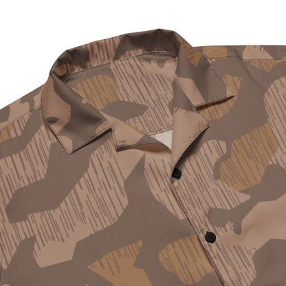 German Splittermuster 1931 Autumn CAMO Unisex button shirt - Button Shirts