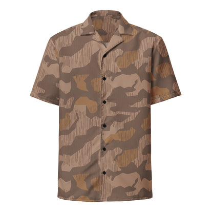 German Splittermuster 1931 Autumn CAMO Unisex button shirt - Button Shirts
