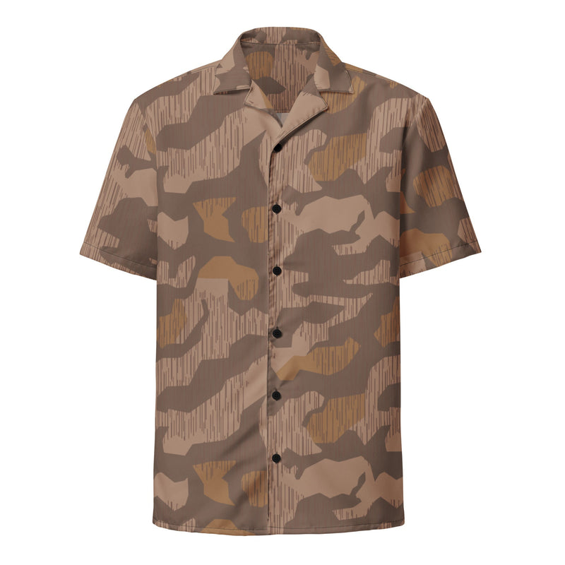 Splittermuster 1931 Autumn CAMO Unisex Short-Sleeve Button Shirt - Button-Up