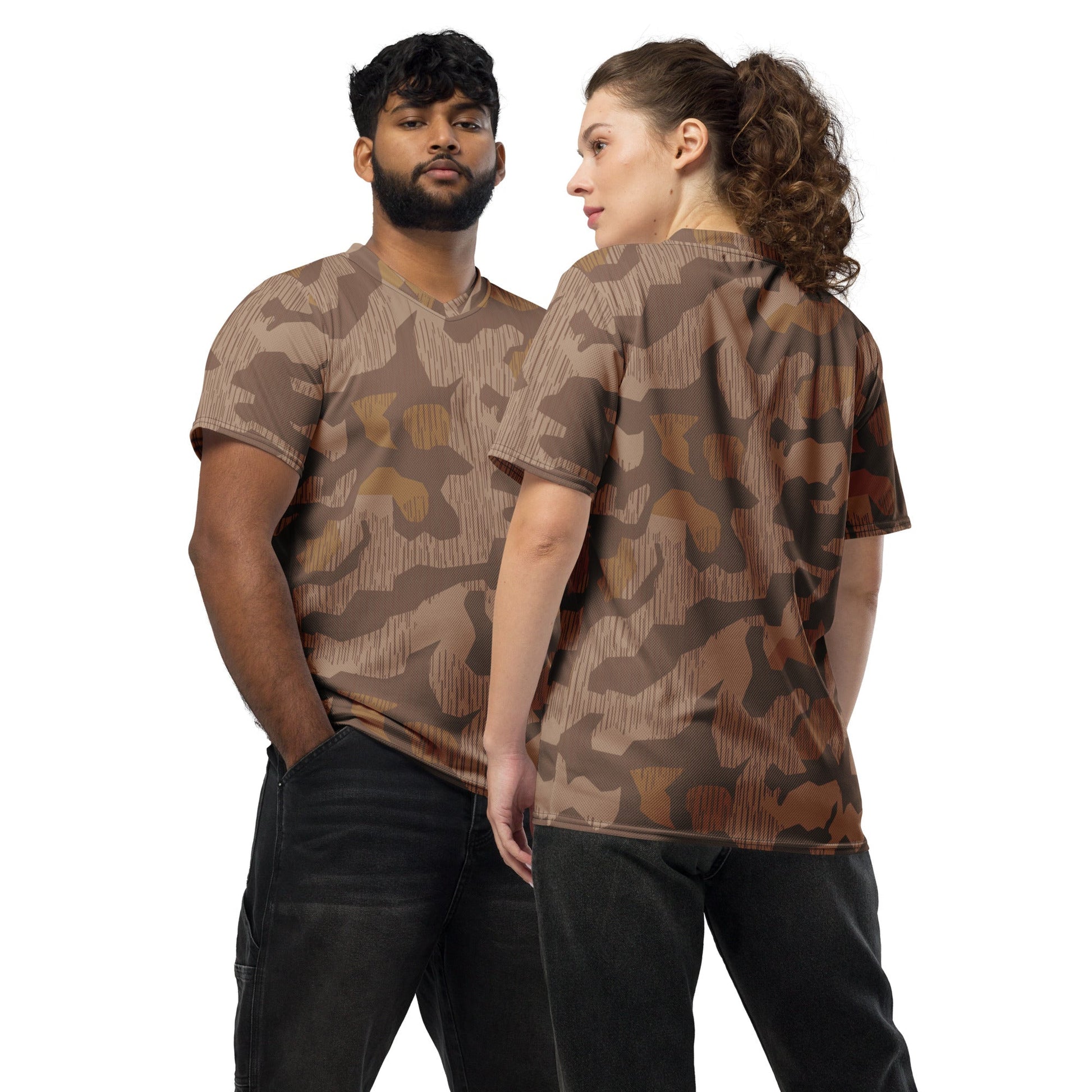 German Splittermuster 1931 Autumn CAMO unisex sports jersey - 2XS - Sports Jerseys
