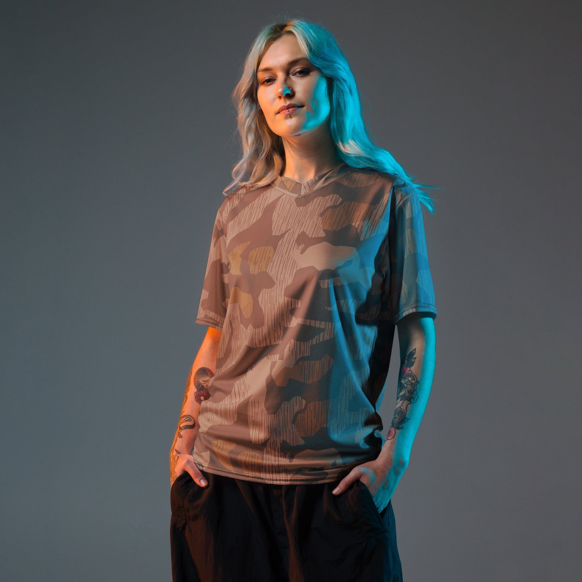 German Splittermuster 1931 Autumn CAMO unisex sports jersey - Sports Jerseys