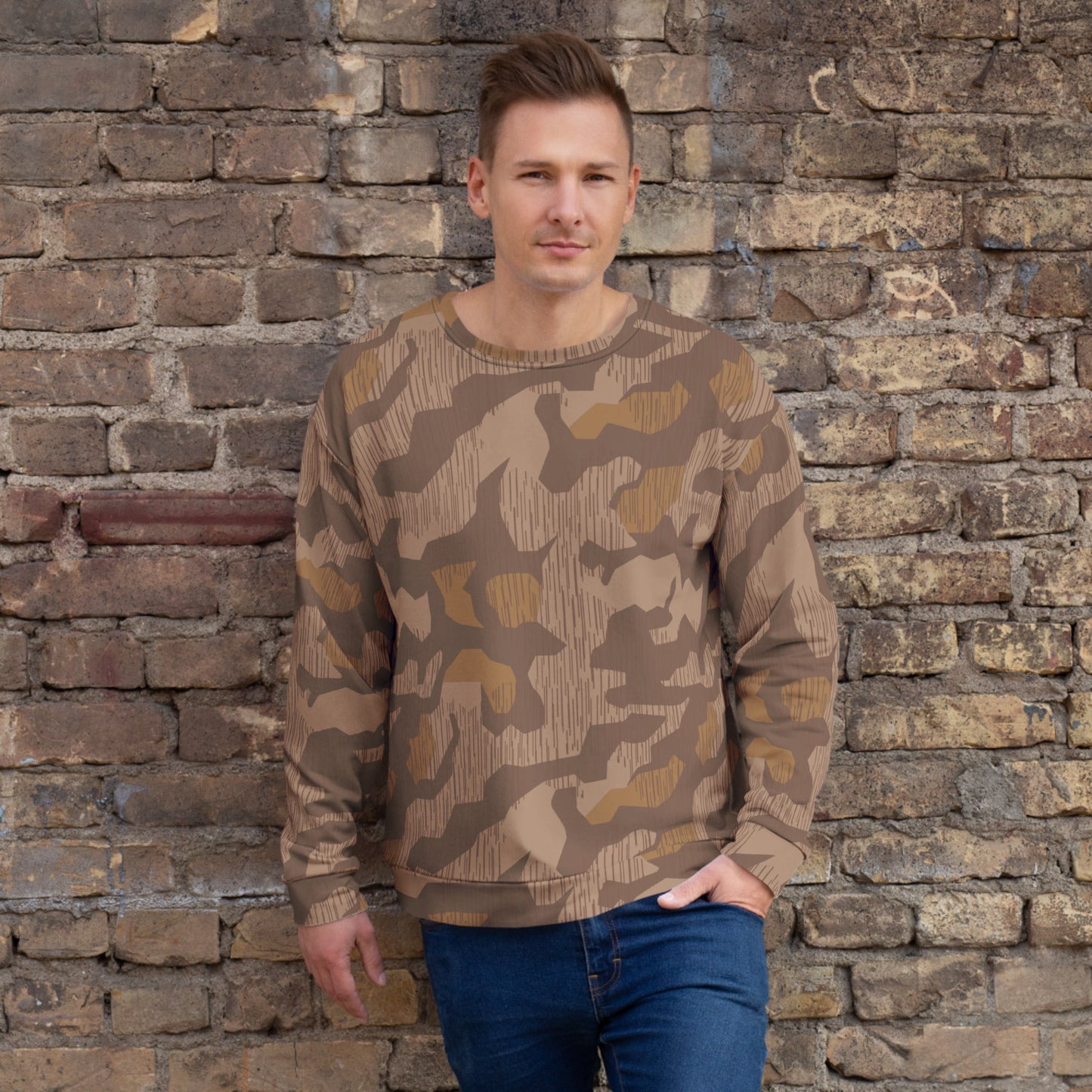 German Splittermuster 1931 Autumn CAMO Unisex Sweatshirt - 2XS