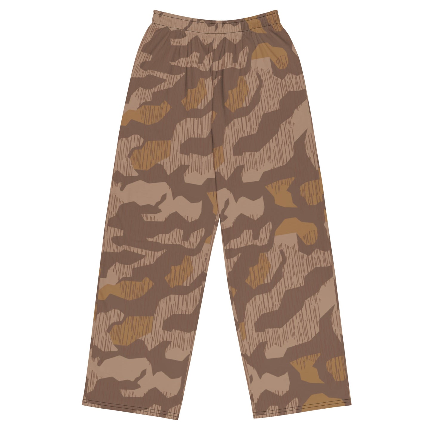 German Splittermuster 1931 Autumn CAMO unisex wide-leg pants - 2XS - Wide-leg Pants