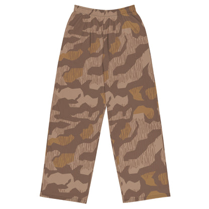 German Splittermuster 1931 Autumn CAMO unisex wide-leg pants - 2XS - Wide-leg Pants
