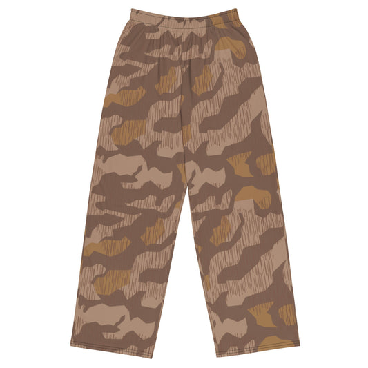 German Splittermuster 1931 Autumn CAMO unisex wide-leg pants - 2XS - Wide-leg Pants