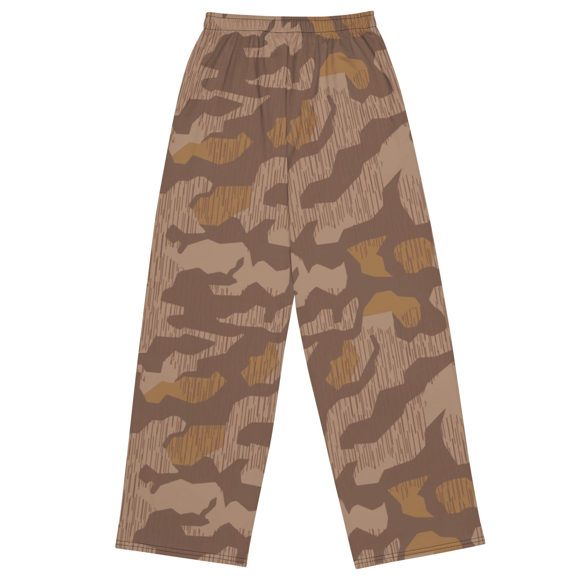 German Splittermuster 1931 Autumn CAMO unisex wide-leg pants - Wide-leg Pants