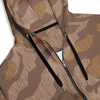 German Splittermuster 1931 Autumn CAMO Unisex zip hoodie - Zip Hoodies