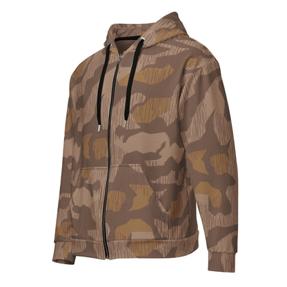 German Splittermuster 1931 Autumn CAMO Unisex zip hoodie - Zip Hoodies