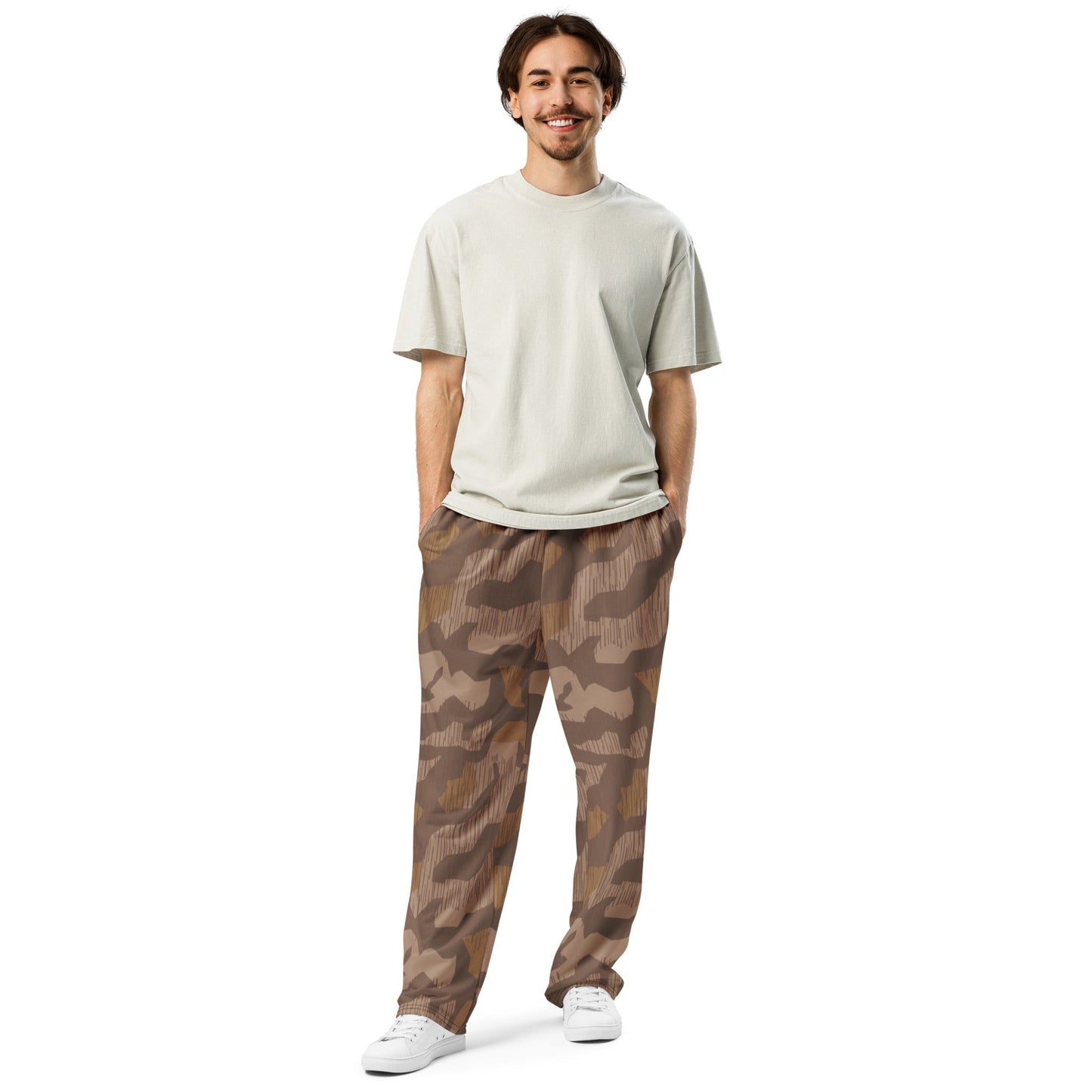 German Splittermuster 1931 Autumn CAMO Wide-leg joggers - Joggers