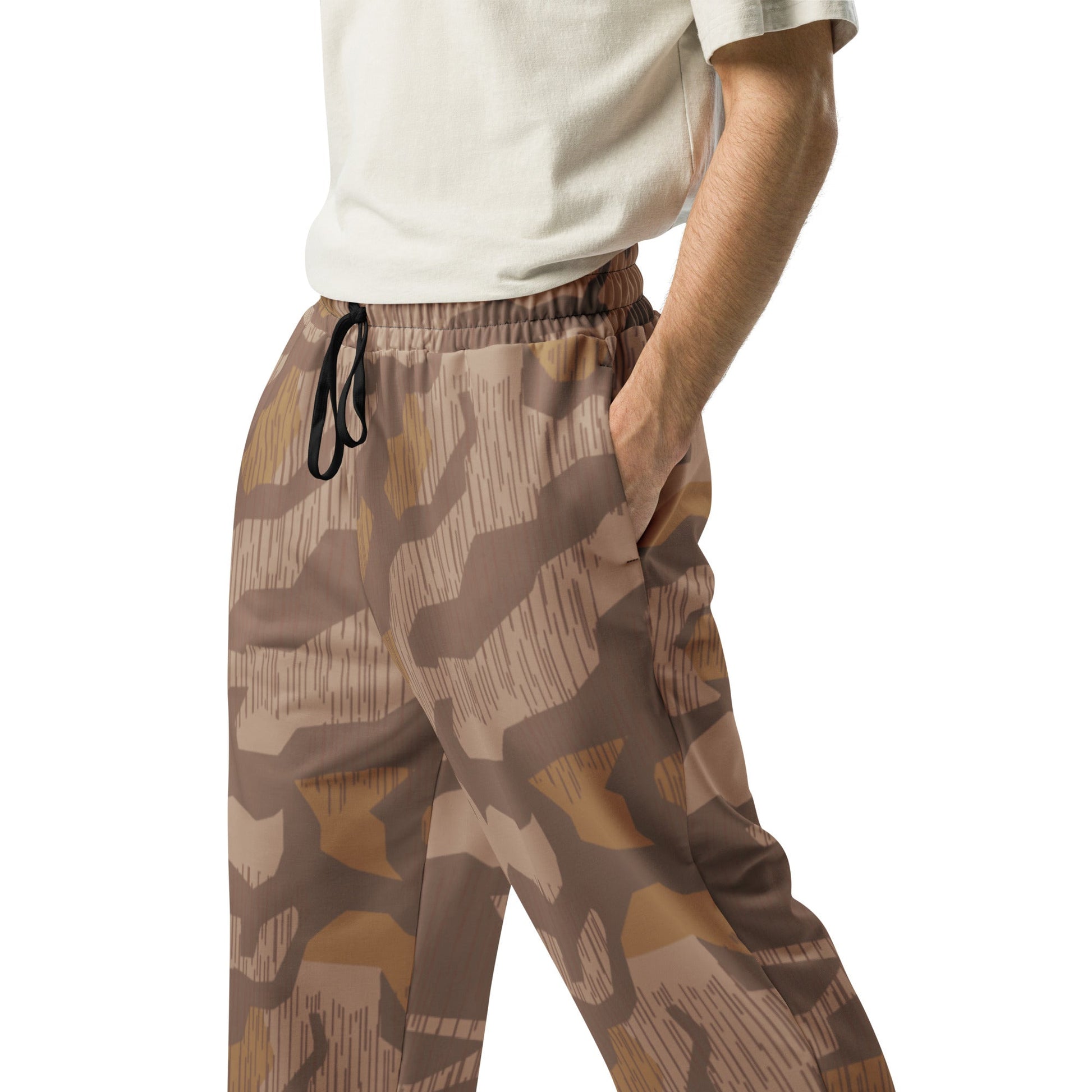 German Splittermuster 1931 Autumn CAMO Wide-leg joggers - Joggers