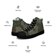 Splittermuster Bundeswehr Airborne CAMO Mens High-Top Canvas Shoes