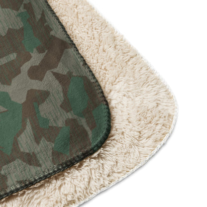 German Splittermuster 41 Luftwaffen CAMO Sherpa blanket - Blankets