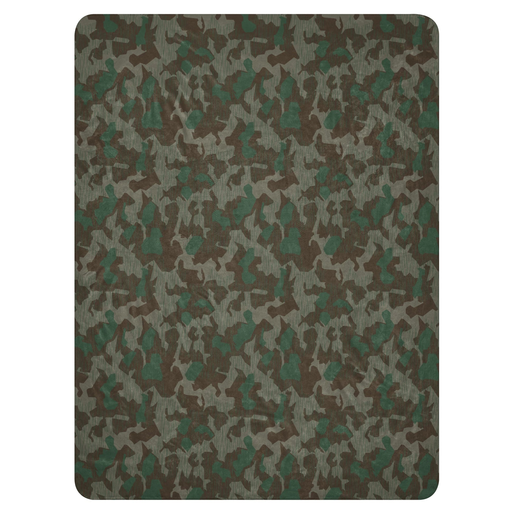 German Splittermuster 41 Luftwaffen CAMO Sherpa blanket - Blankets