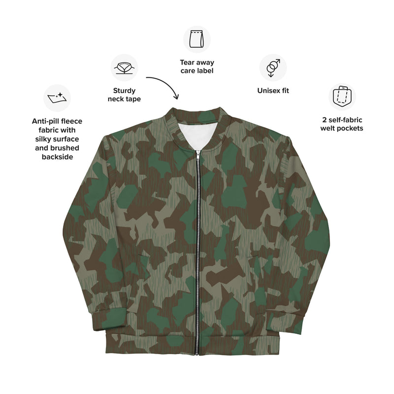 Splittermuster Bundeswehr Airborne CAMO Unisex Bomber Jacket