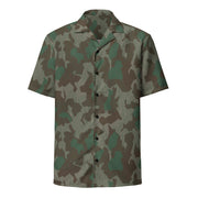 Splittermuster Bundeswehr Airborne CAMO Unisex Short-Sleeve Button Shirt - Button-Up