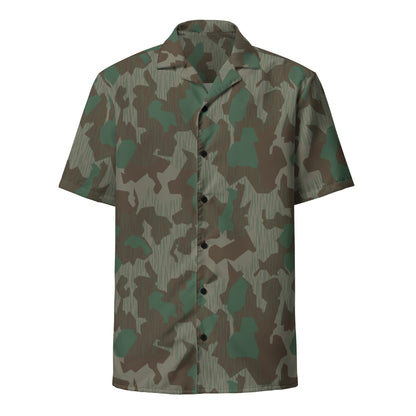 German Splittermuster 41 Luftwaffen CAMO Unisex button shirt - Button Shirts