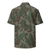 Splittermuster Bundeswehr Airborne CAMO Unisex Short-Sleeve Button Shirt - Button-Up
