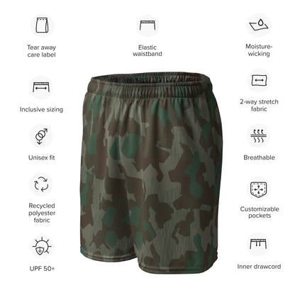 German Splittermuster 41 Luftwaffen CAMO Unisex mesh shorts - Mesh Shorts