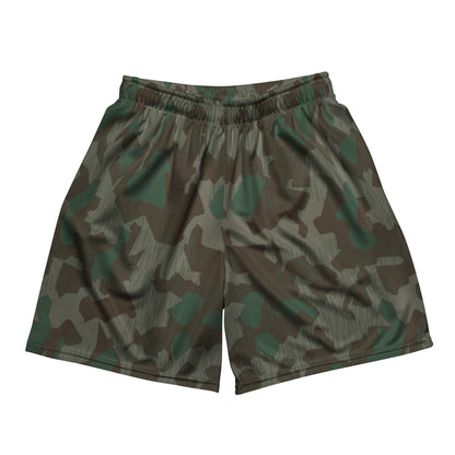 German Splittermuster 41 Luftwaffen CAMO Unisex mesh shorts - 2XS - Mesh Shorts