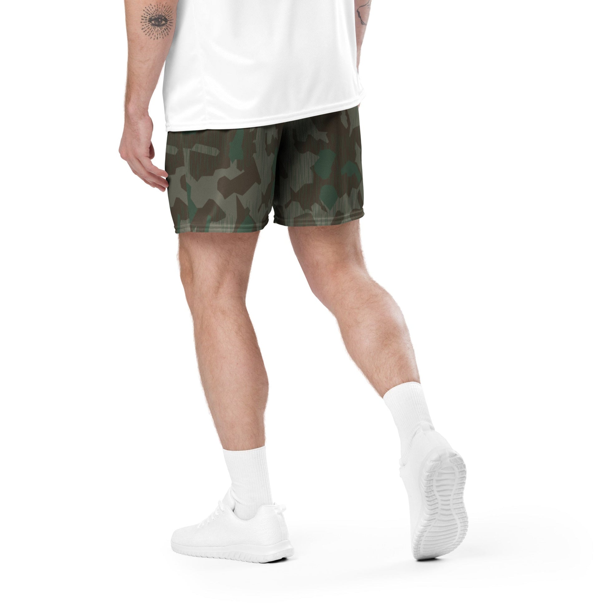 German Splittermuster 41 Luftwaffen CAMO Unisex mesh shorts - Mesh Shorts