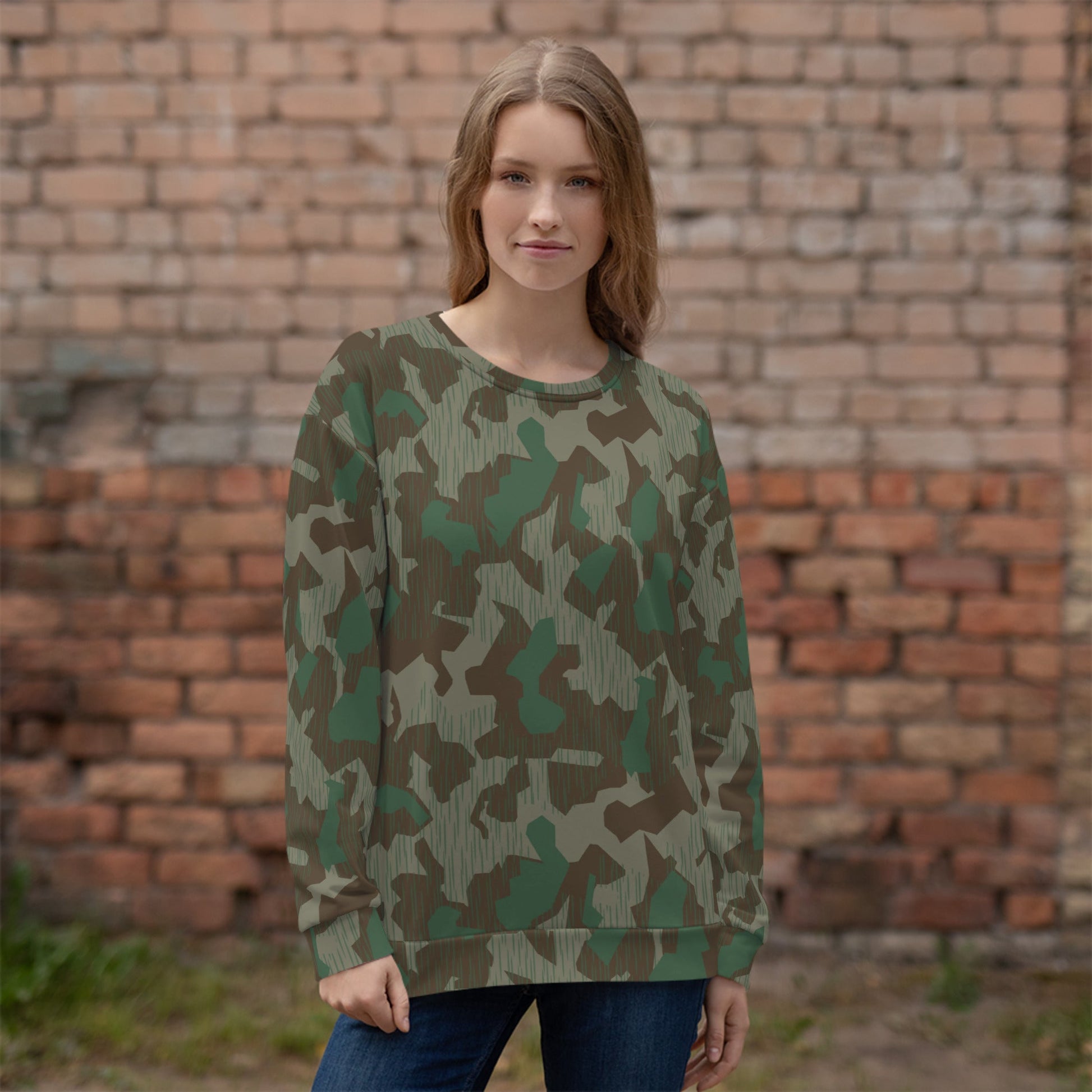 German Splittermuster 41 Luftwaffen CAMO Unisex Sweatshirt - Sweatshirts