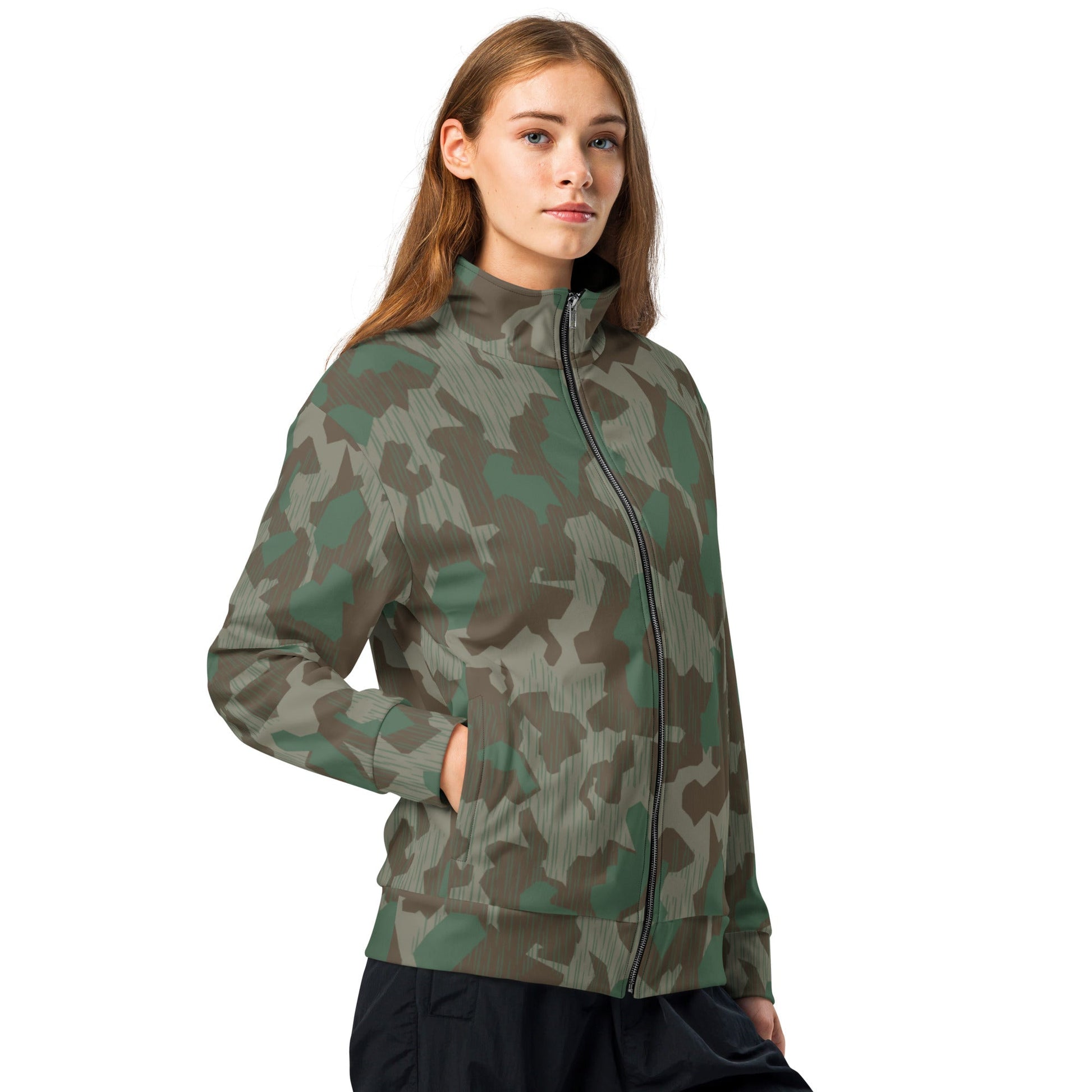 German Splittermuster 41 Luftwaffen CAMO Unisex track jacket - Track Jackets