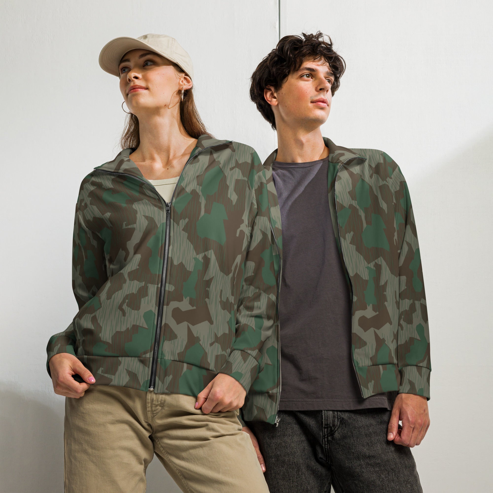 CAMO HQ - German Splittermuster 41 Luftwaffen CAMO Unisex Track Jacket ...