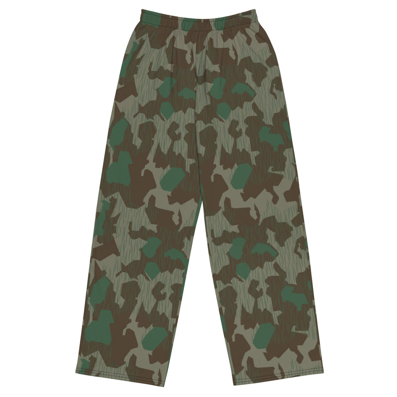 Splittermuster Bundeswehr Airborne CAMO Unisex Wide-Leg Leisure Pants - 2XS - Pant