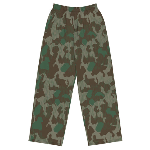 Splittermuster Bundeswehr Airborne CAMO Unisex Wide-Leg Leisure Pants - 2XS - Pant