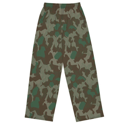 German Splittermuster 41 Luftwaffen CAMO unisex wide leg pants Wide Pants