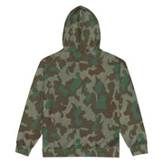 Splittermuster Bundeswehr Airborne CAMO Unisex Zip Hoodie