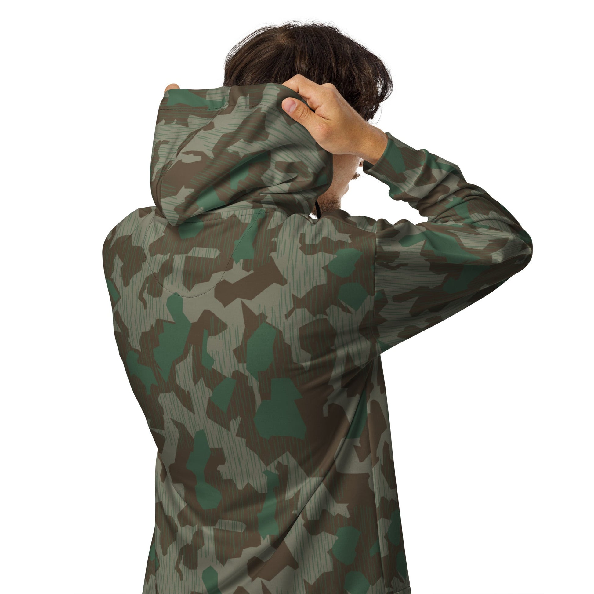 German Splittermuster 41 Luftwaffen CAMO Unisex zip hoodie Zip Hoodies