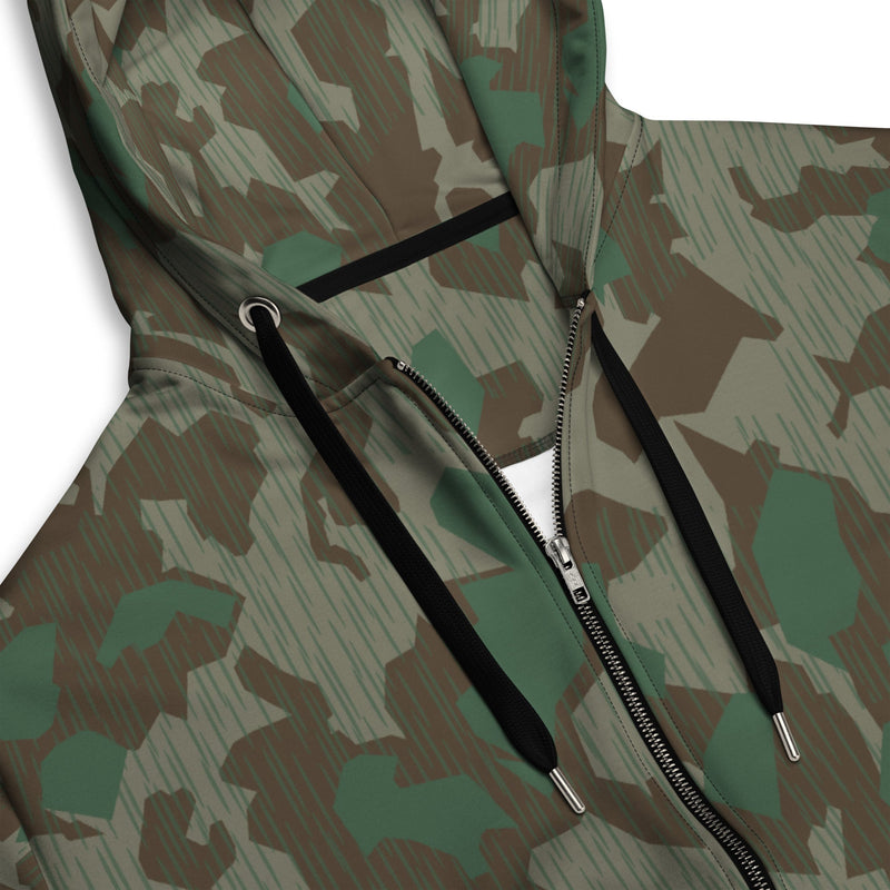 Splittermuster Bundeswehr Airborne CAMO Unisex Zip Hoodie