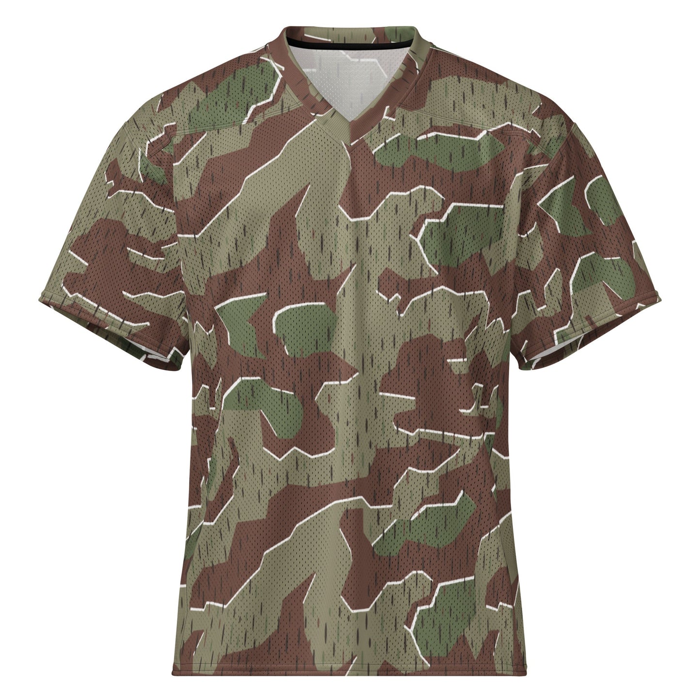 German Splittermuster Bundeswehr Paratrooper CAMO American football jersey - 2XS - Football Jersey