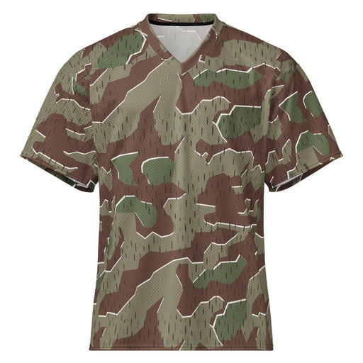 Splittermuster Bundeswehr Paratrooper CAMO Unisex American Football Jersey - 2XS