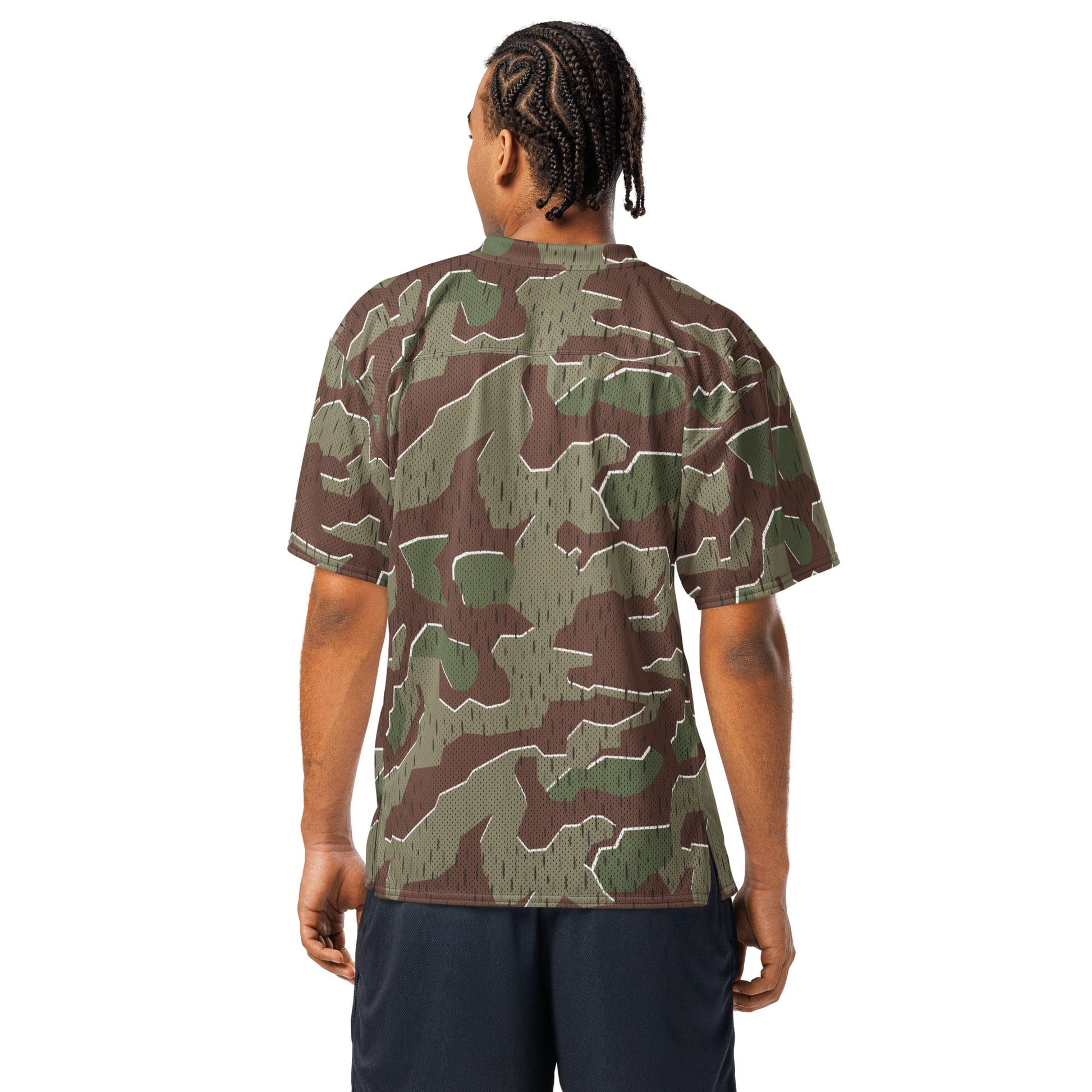 German Splittermuster Bundeswehr Paratrooper CAMO American football jersey - Football Jersey