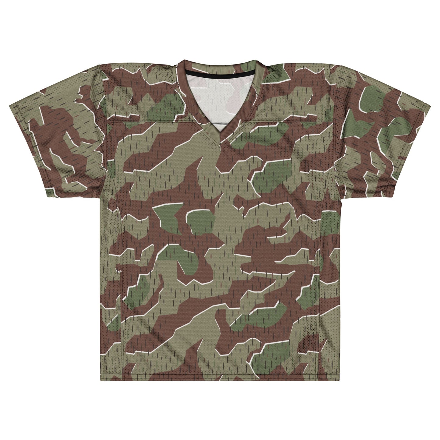 German Splittermuster Bundeswehr Paratrooper CAMO American football jersey - Football Jersey