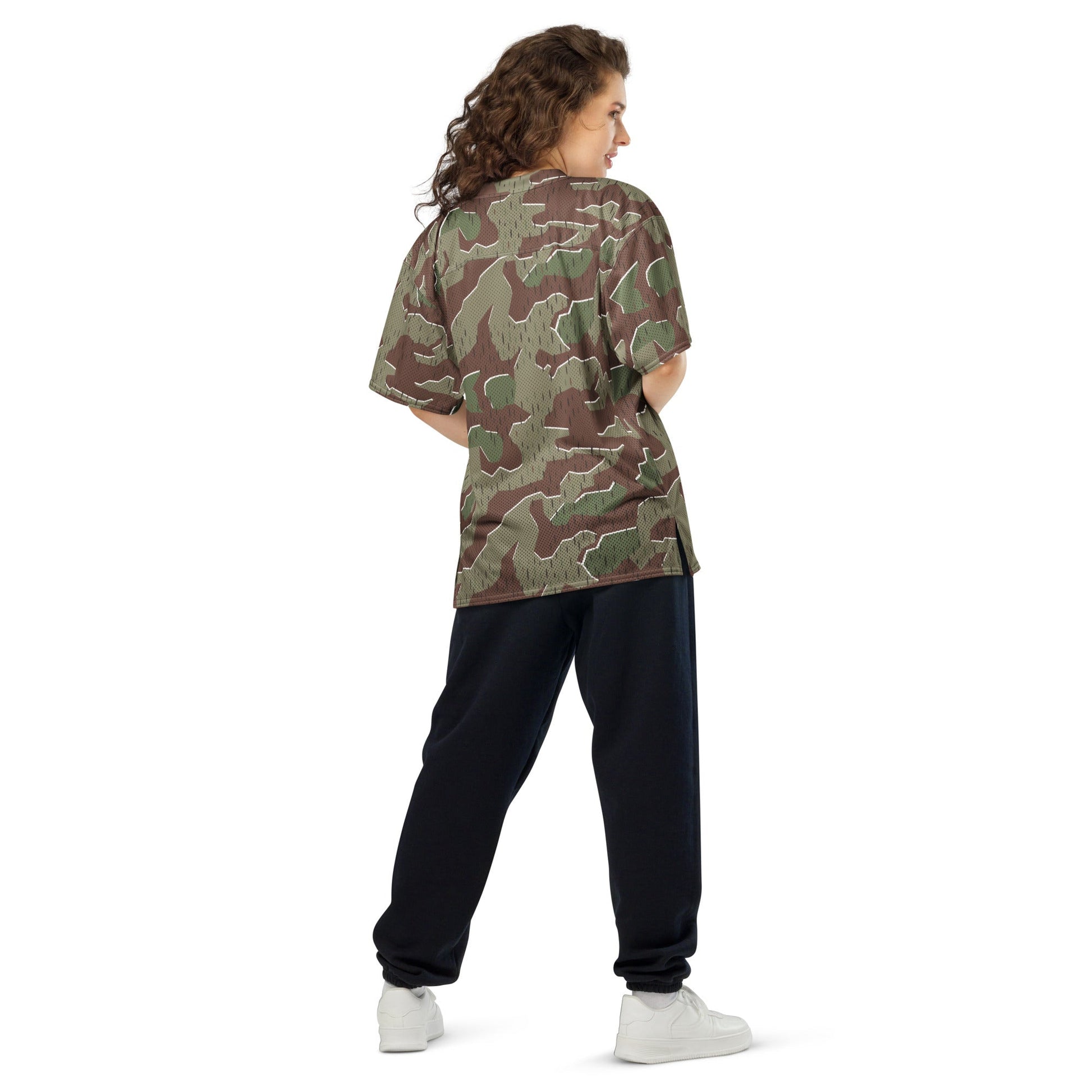 German Splittermuster Bundeswehr Paratrooper CAMO American football jersey - Football Jersey