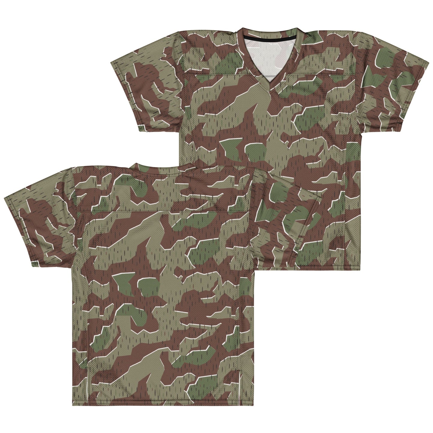 German Splittermuster Bundeswehr Paratrooper CAMO American football jersey - Football Jersey