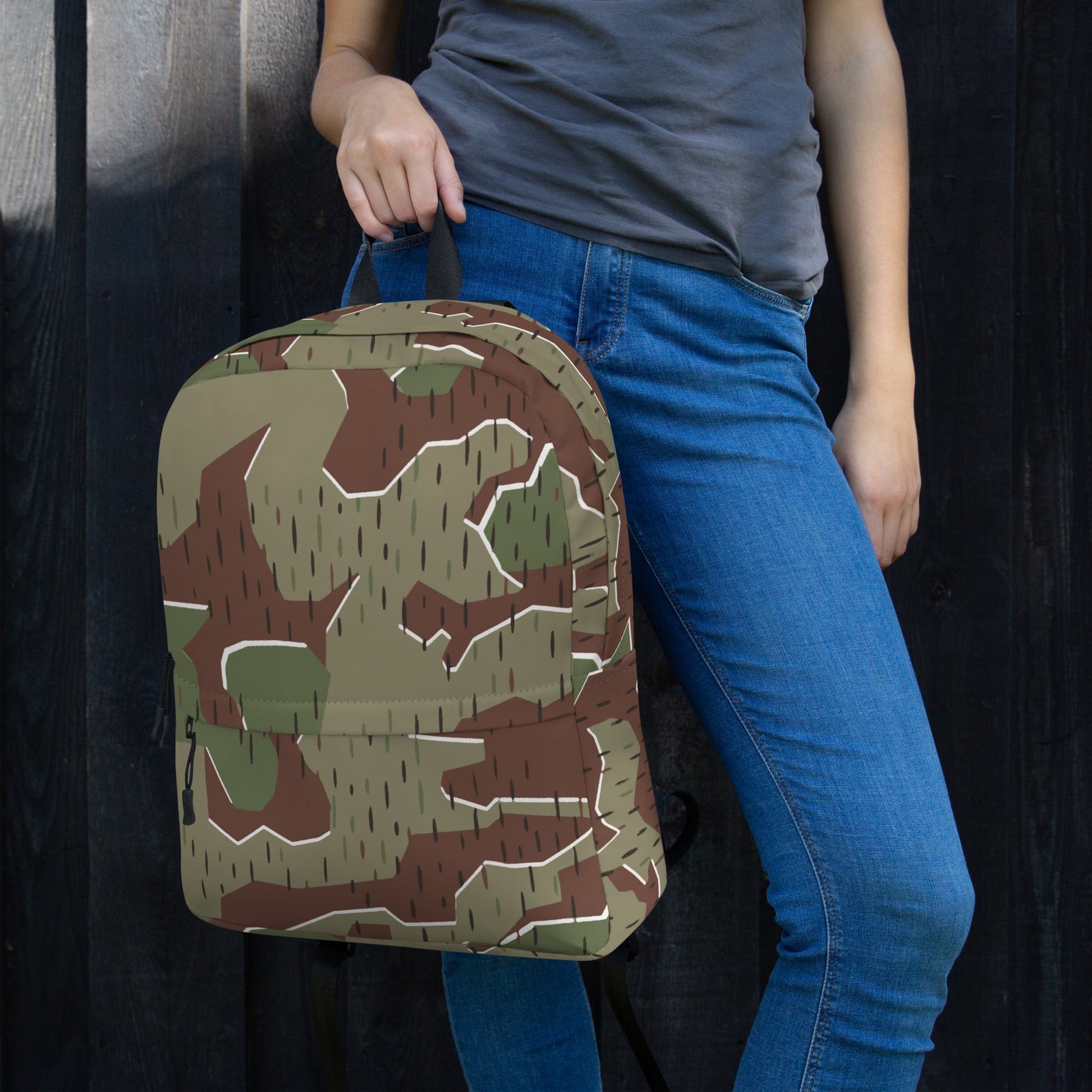 German Splittermuster Bundeswehr Paratrooper CAMO Backpack - Backpacks